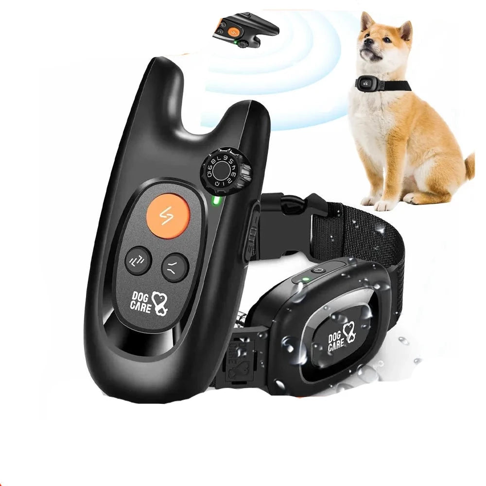 Dog Training Collar ( Electric Shock Anti Bark Strap with Remote )